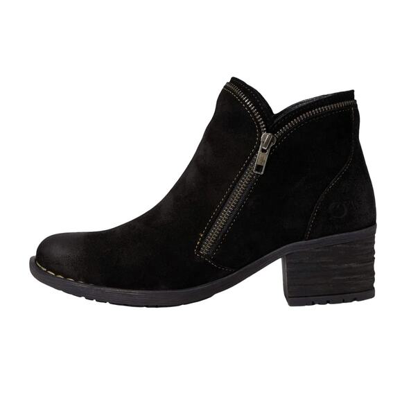 Born Women's Montaro II Boot Black Suede Leather Size 9 US 39/40 EU NIB Comfy - Picture 1 of 13